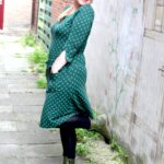 Outfit of the Day: Tante Betsy Dress Sue Little Dot Green